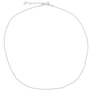 Gargantilla de malla esférica 1,2 mm - Acero inoxidable 304L x46cm