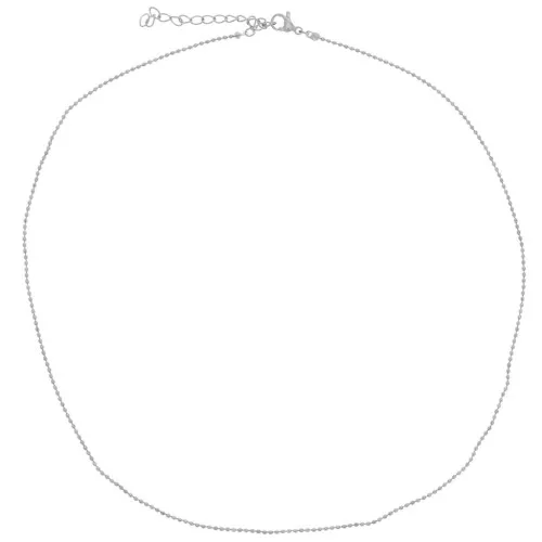 Gargantilla de malla esférica 1,2 mm - Acero inoxidable 304L x46cm