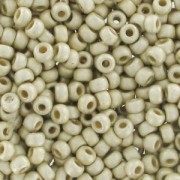 Rocalla Miyuki Duracoat 15/0 4201F - Mat Galvanized Silver x8g|raw }}