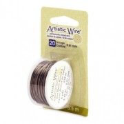 Alambre de cobre artístico 0,81 mm anti-desgaste - Bronce x5,5m