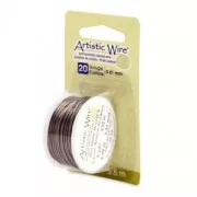 Alambre de cobre artístico 0,81 mm anti-desgaste - Bronce x5,5m