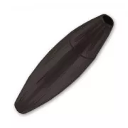 Cierre magnético cordón 2 mm de acero Inox Negro x1