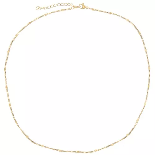 Bordillo de cota de malla 1,95 mm - Acero inoxidable 304L Dorado x46cm