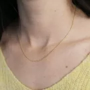 10 Gargantillas de malla esférica x 1,2 mm - Acero inoxidable 304L x 46cm