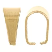 Ganchos de 7 mm sin anilla - Acero inoxidable 304L Gold x5