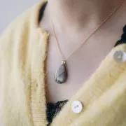 Ganchos de 7 mm sin anilla - Acero inoxidable 304L Gold x5