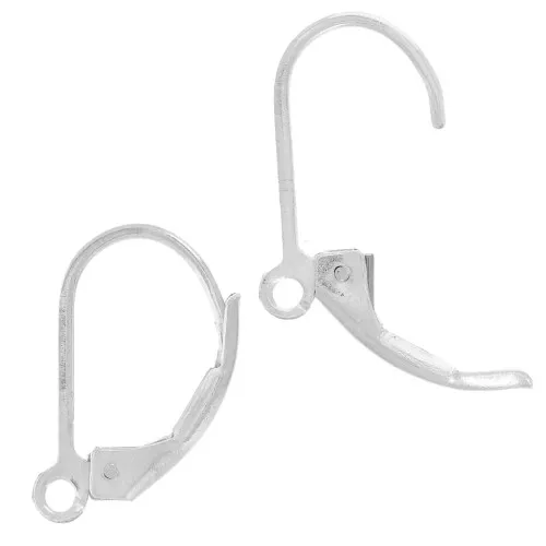 Ganchos con anillo abierto 16 mm - Plata 925 x50