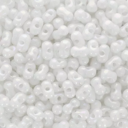 Berry Beads Miyuki 4.5x2.5 mm BB-471 - White Pearl AB x10g
