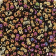 Cuentas Berry Beads Miyuki 4,5 x 2,5 mm BB-462 - Oro Iris Metalizado x 10 g