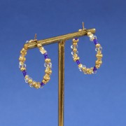 Cuentas Berry Beads Miyuki 4,5 x 2,5 mm BB-462 - Oro Iris Metalizado x 10 g
