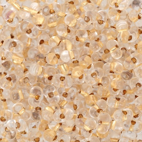Berry Beads Miyuki 4.5x2.5 mm BB-195 - Cristal Forrado de Oro 24kt x5g