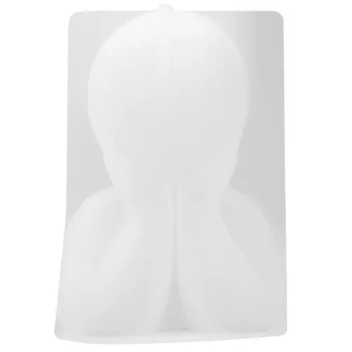 Molde de silicona para velas 6x3,8 cm - Silueta infantil - Transparente x1