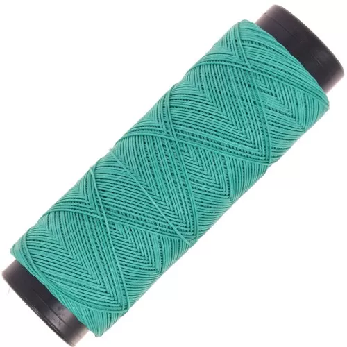 Slam Cord hilo plano de poliéster encerado para micro macramé 0,6 mm - Veraman x100m