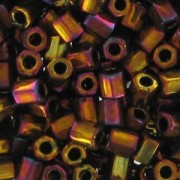 Rocalla Miyuki 11/0 Hex Cut 462 - Gold Iris Metallic x8 g