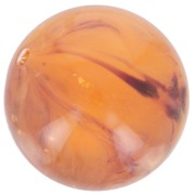 Cuenta de resina translúcida 14 mm - Albaricoque jaspeado x6|raw }}