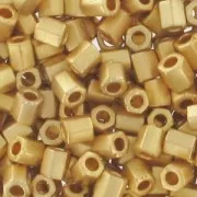 Rocalla Miyuki 11/0 Hex Cut 191F - Mat 24kt Gold Plated x5g