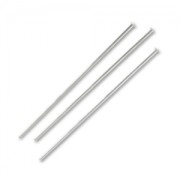 Bastón cabeza de alfiler Plata 925 40x1.8x0.7 mm x10|raw }}