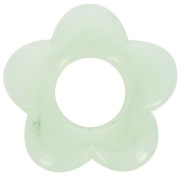 Colgante flor de 21 mm en resina translúcida - Liquen jaspeado x1|raw }}