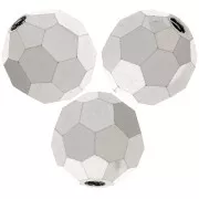 Preciosa perlas facetadas redondas - Perla redonda 6 mm - Crystal Labrador full x6