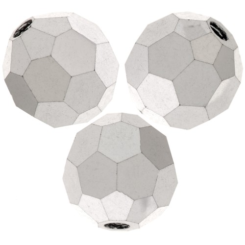 Preciosa perlas facetadas redondas - Perla redonda 6 mm - Crystal Labrador full x6