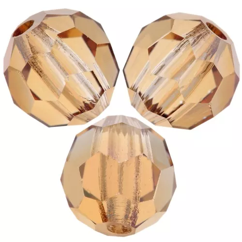 Preciosa perlas facetadas redondas - Perla redonda 5 mm - Crystal Celsian x15