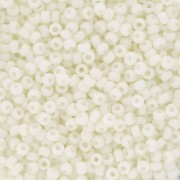 Cuentas Rocalla Miyuki 11/0 2021 - Opaque Cream Mat x 100 g