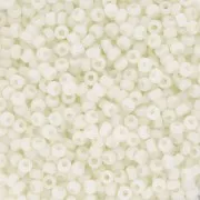 Cuentas Rocalla Miyuki 11/0 2021 - Opaque Cream Mat x 100 g
