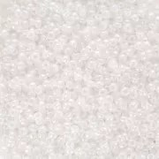 Rocalla Miyuki Duracoat 15/0 528 - Perla blanca de Ceilán - Paquete de 100g