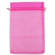 Bolsita Organza 195x290 mm Hot Pink x1|raw }}