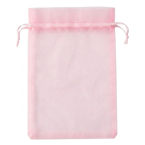 Bolsa de organza 195x290 mm Rosa x1