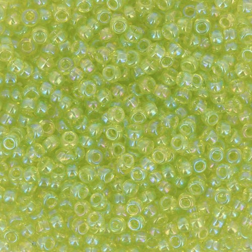 Rocalla Miyuki 11/0 258 - Transparente Chartreuse AB x8g