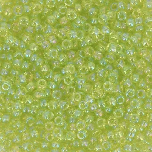 Rocalla Miyuki 11/0 258 - Transparente Chartreuse AB x8g