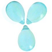 Gotas 6x9 mm - Aqua transparente x25|raw }}