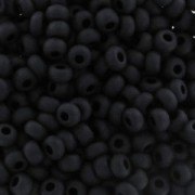 Preciosa Cuentas de rocalla 9/0 2,5 mm - Jet Mat x20g|raw }}