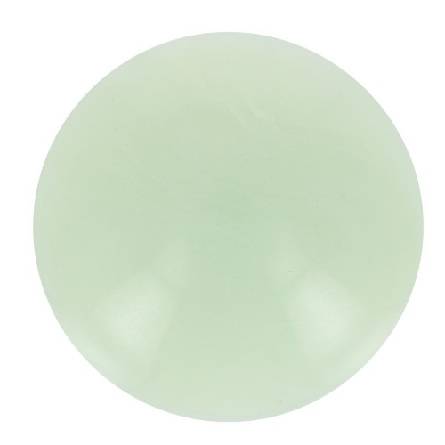 Cabujón redondo de 12 mm en resina translúcida - Liquen jaspeado x1