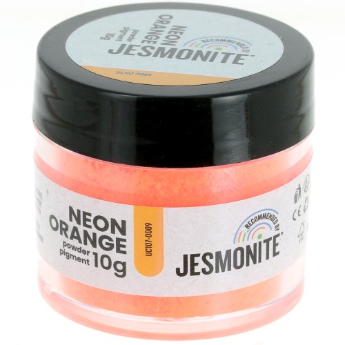 Pigmento en polvo en botella - Jesmonite - Naranja fluo x10g