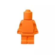 Pigmento en polvo en botella - Jesmonite - Naranja fluo x10g