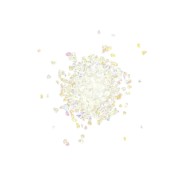 Glitter Chips in a Bottle - Jesmonite - Pearl White x30g