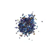 Glitter Chips in a Bottle - Jesmonite - Mix Black x30g