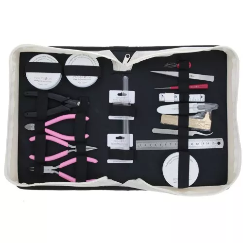 Kit de herramientas de bisutería para principiantes 28,5x19 cm x1