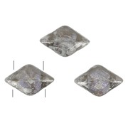Cuentas de vidrio Gemduo 2 agujeros 8x5 mm - Jet x10g