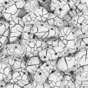 Cuentas de cristal Paisley Duo 9x5.5 mm - Ionic White - Jet x10g|raw }}