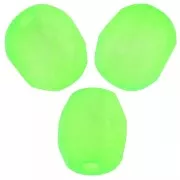 Facetas 6 mm - Green Neon Mat x25