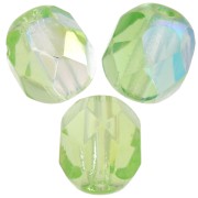 Facetas 6 mm - Yellow Peridot AB x25|raw }}