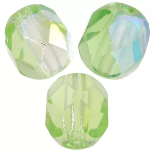 Facetas 6 mm - Yellow Peridot AB x25