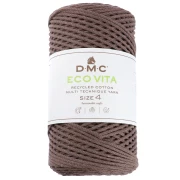 Castaño - Bobina de cordón de algodón reciclado DMC 3 mm - Eco Vita 4 - Castaño x 200m Bobina de cordón de algodón reciclado DMC 3 mm - Eco Vita 4 - Castaño x 200m