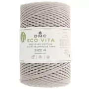 Sable clair - Bobina de cordón de algodón reciclado DMC 3 mm - Eco Vita 4 - Sable clair x 200m Bobina de cordón de algodón reciclado DMC 3 mm - Eco Vita 4 - Sable clair x 200m