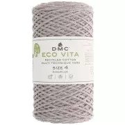 Greige - Bobina de cordón de algodón reciclado DMC 3 mm - Eco Vita 4 - Greige x 200m Bobina de cordón de algodón reciclado DMC 3 mm - Eco Vita 4 - Greige x 200m