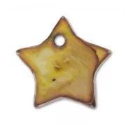 Cequies estrella de Nácar 14 mm Bronze x10