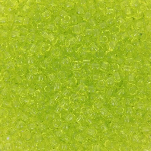 Rocalla Toho 11/0 TO11R4 - Transparent Lime Green x8g